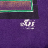 Vintage Nba Utah Jazz 1990S Tee Shirt Size Large With Single Stitch Sleeves