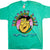 Vintage The Flintstones Bedrock Cafe Yabba Dabba Doo ! Tee Shirt 1990 Size Large Made In USA Deadstock.