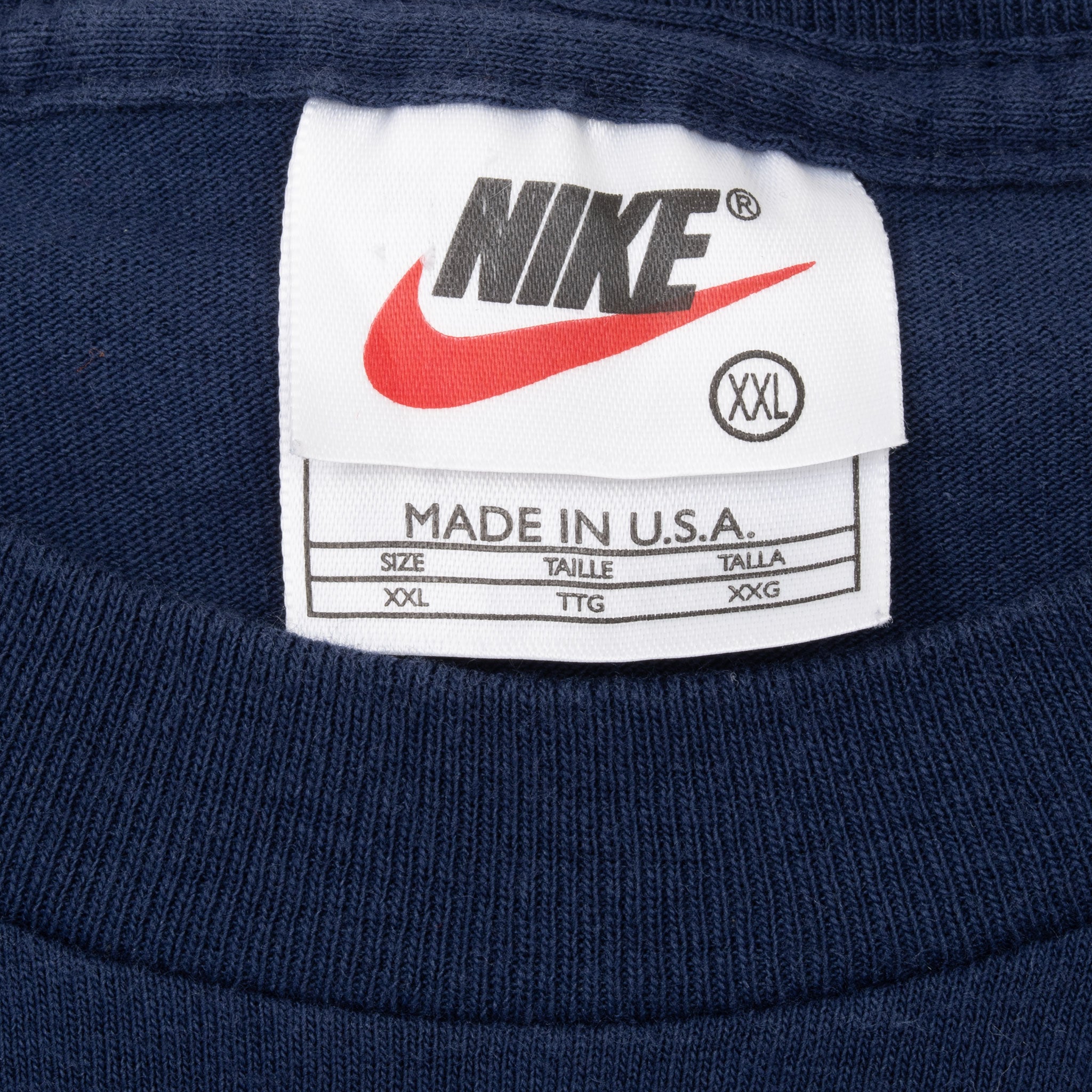 Vintage Nike Nfl Denver Broncos Elway #7 Tee Shirt 1990S Size 2XL Made In Usa