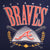 Vintage Mlb Atlanta Braves 1993 Tee Shirt Size Xl Made In USA With Single Stitch Sleves