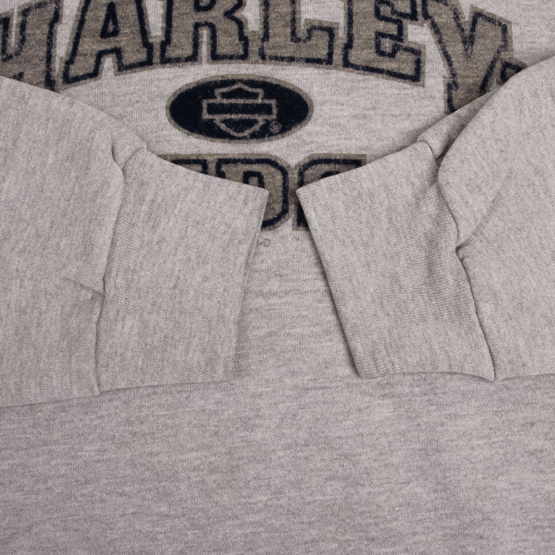 Vintage Harley Davidson New York 2000 Grey Sweatshirt Size XL