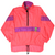 Full front of pink Ocean Pacific Xtreme Air pullover jacket with purple trim and drawstring hem