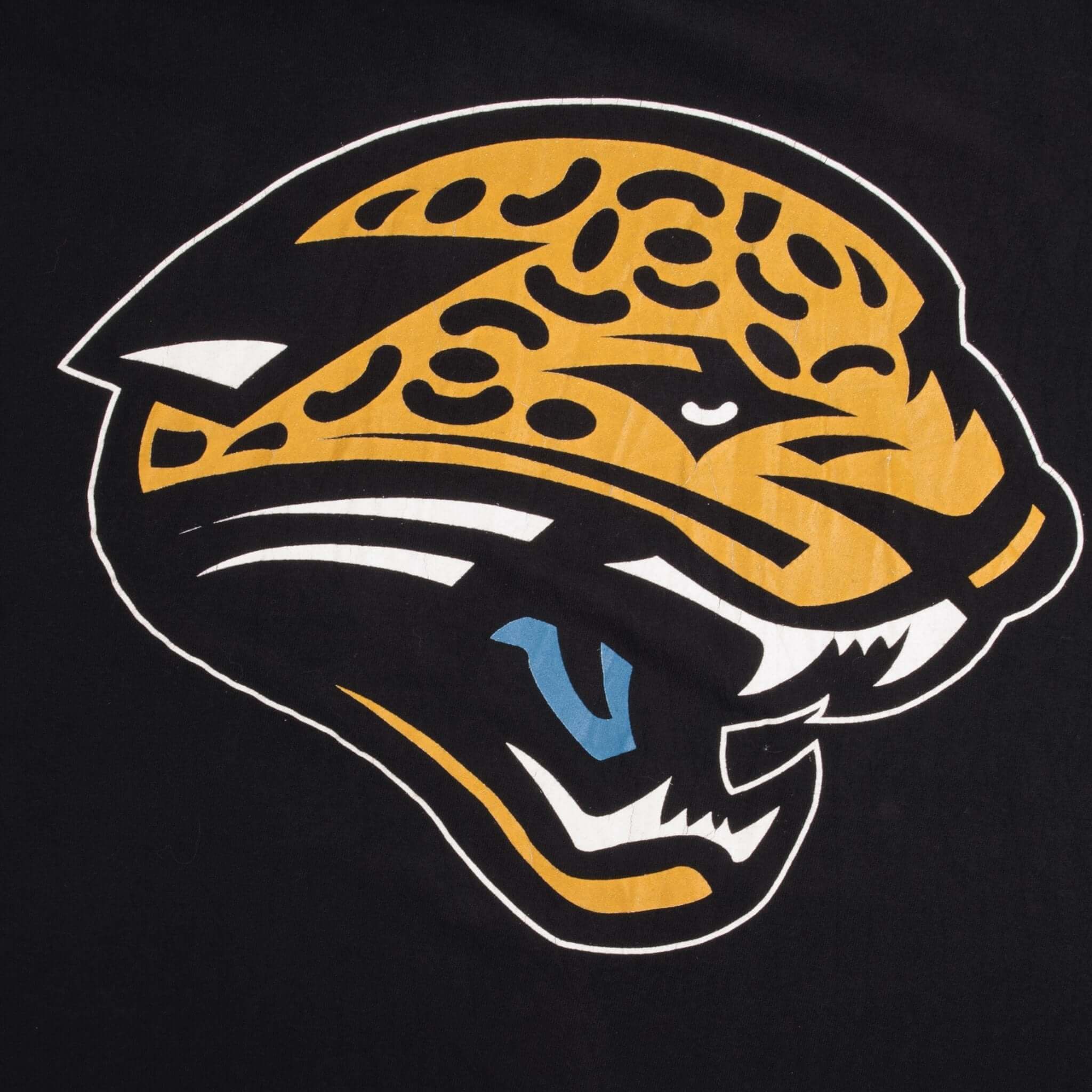 Vintage Nfl Jacksonville Jaguars Tee Shirt 1990S Size Large