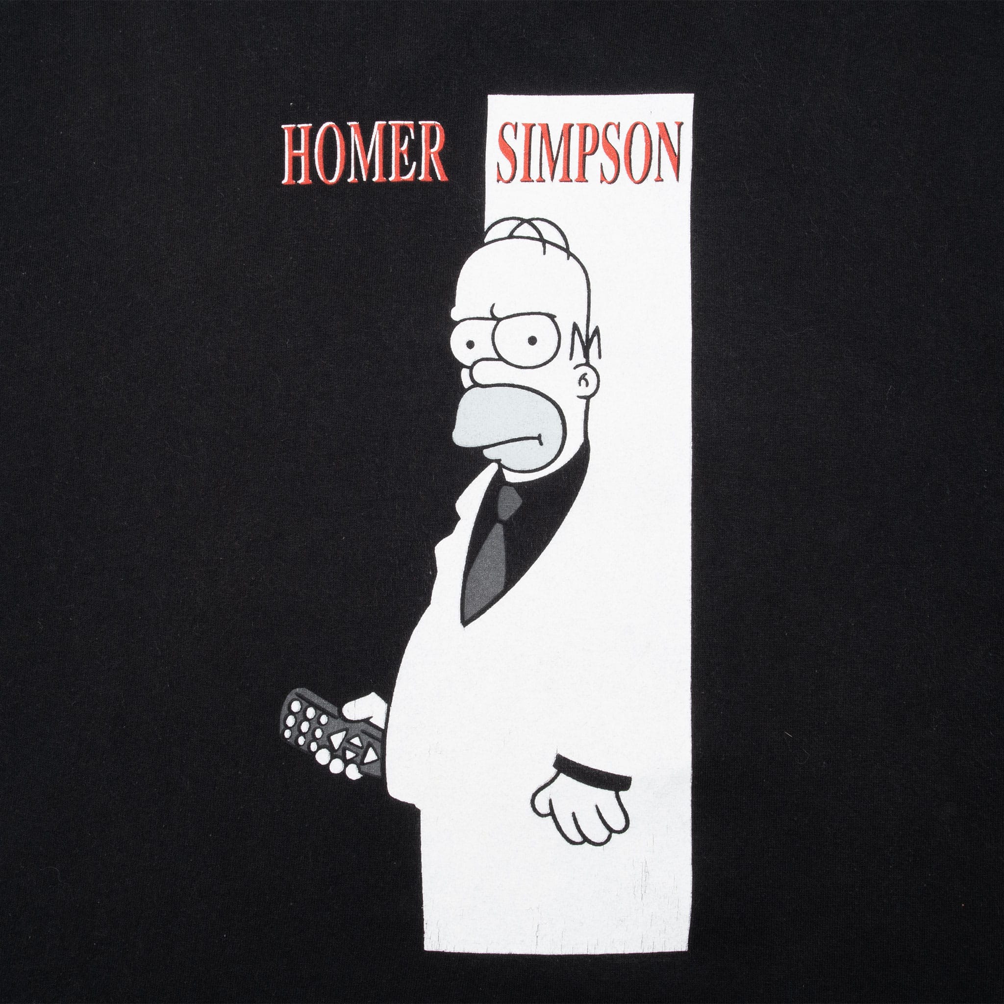 Vintage Homer Simpson Godfather Tee Shirt 2000S Size 2XL
