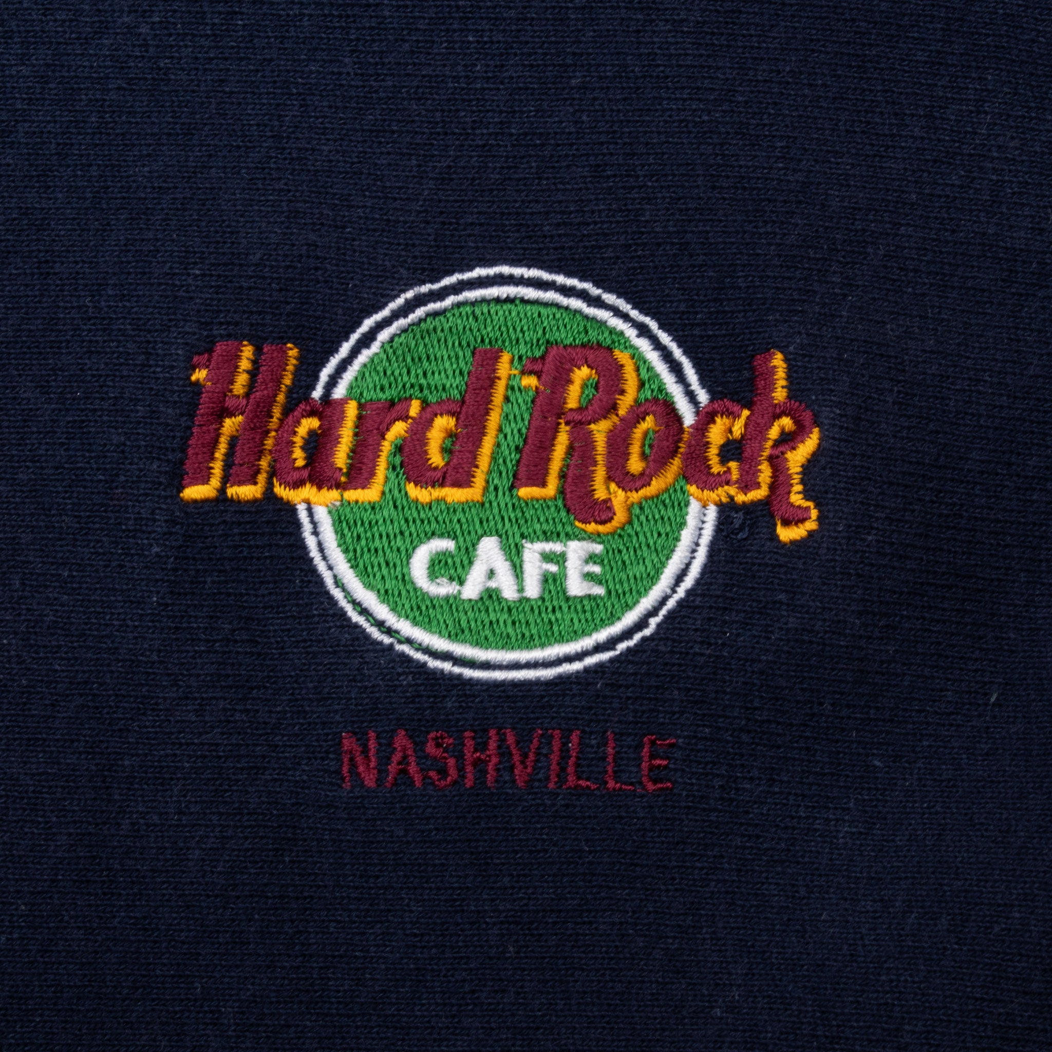 Vintage Hard Rock Cafe All Is One Embroidered Sweatshirt 1990S Size XL Made In Usa