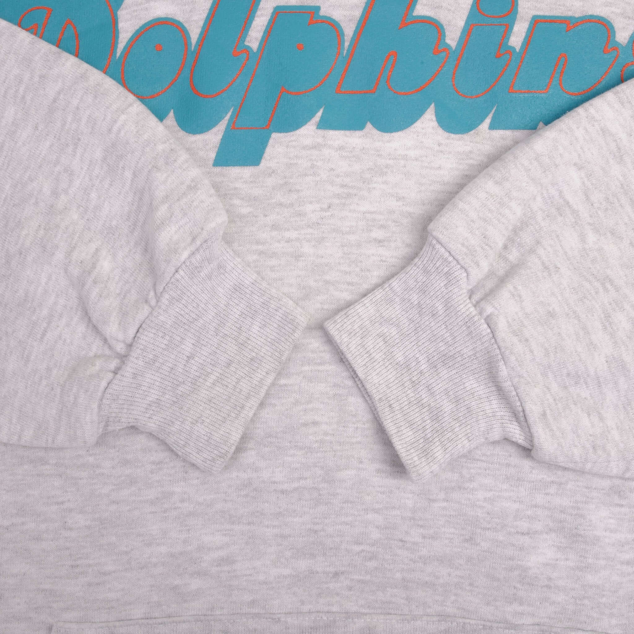 Vintage Nfl Miami Dolphins 1993 Russell Hoodie Sweatshirt Size XL Made In USA