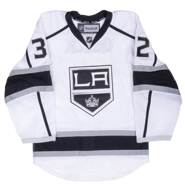 Vintage NHL Los Angeles Kings Quick #32 Reebok Jersey 1990S Size 46