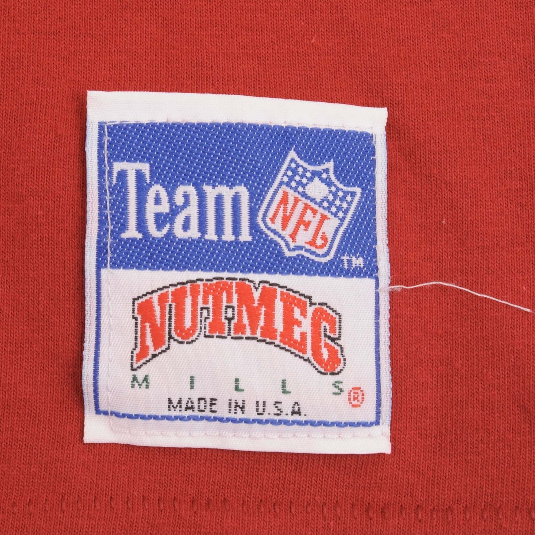 Vintage Nfl Washington Redskins 1990S Tee Shirt Size Medium Made In USA With Single Stitch Sleeve