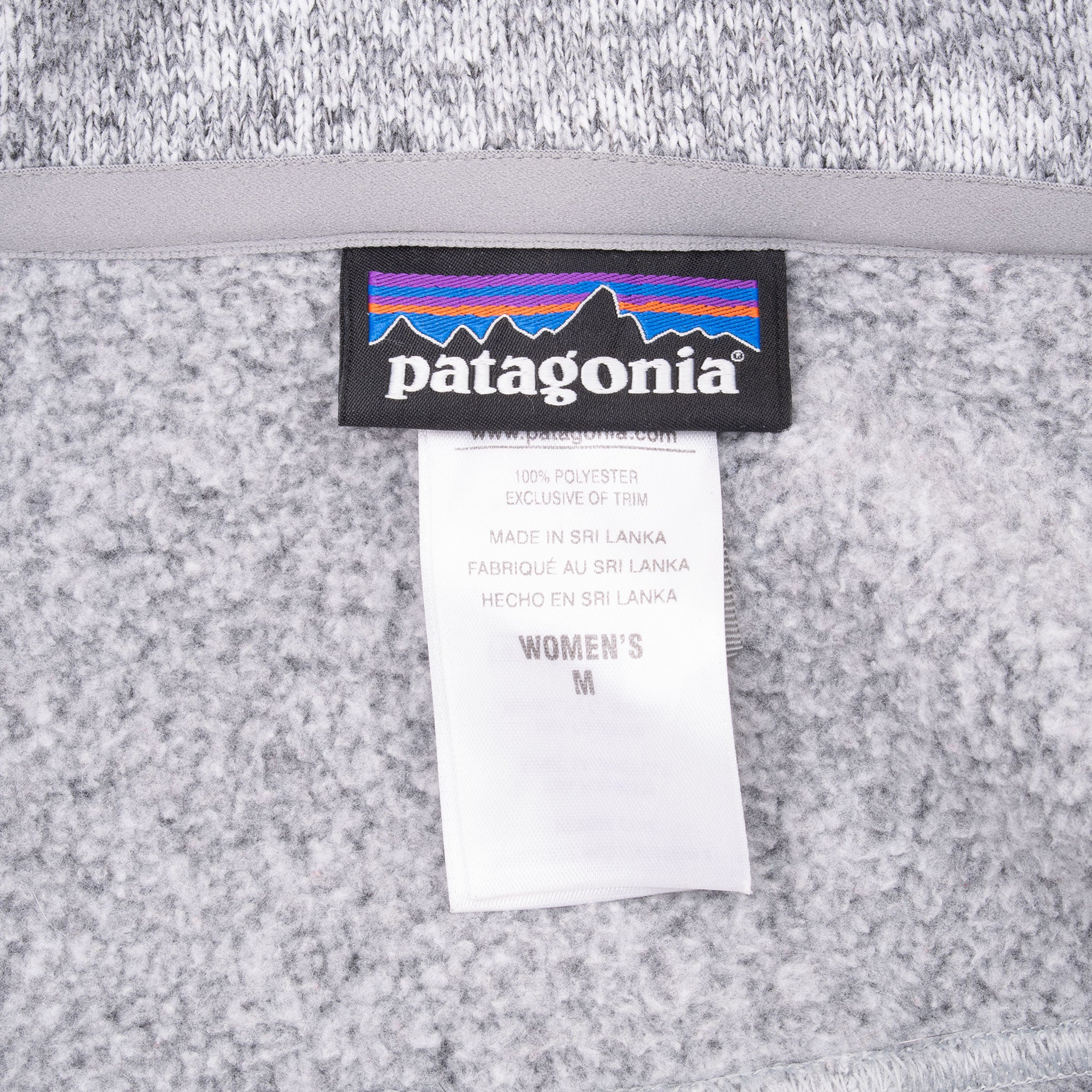 Vintage Patagonia Womens Grey Better Sweater Swing Fleece Jacket Size Medium