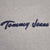 Vintage Tommy Hilfiger Jeans Embroidered Grey Hoodie Sweatshirt Size Large
