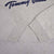 Vintage Tommy Hilfiger Jeans Embroidered Grey Hoodie Sweatshirt Size Large