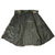Open The North Face camouflage ThermoBall vest showing dark green quilted interior lining