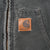 Vintage Carhartt Green Faded Active Hooded Jacket 1990S J68Mos Size Medium