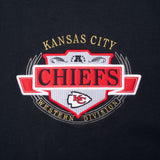 Vintage Nfl Kansas City Chiefs Embroidered 1990S Sweatshirt Size Large Made In Usa
