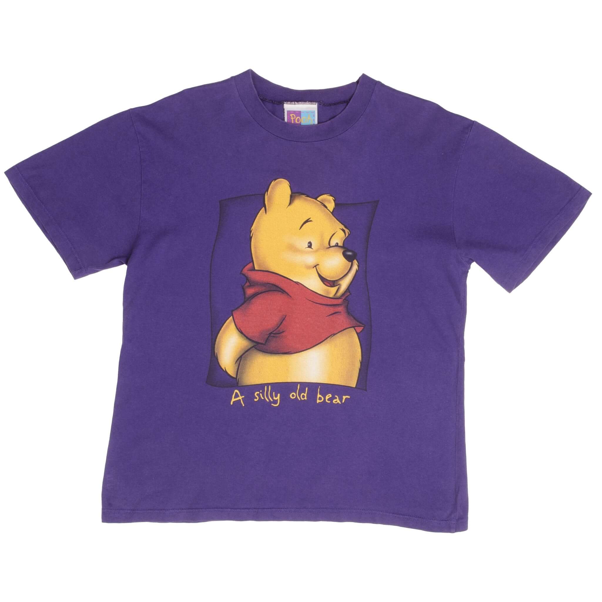 Vintage Disney Winnie The Pooh A Silly Old Bear Tee Shirt Size Medium