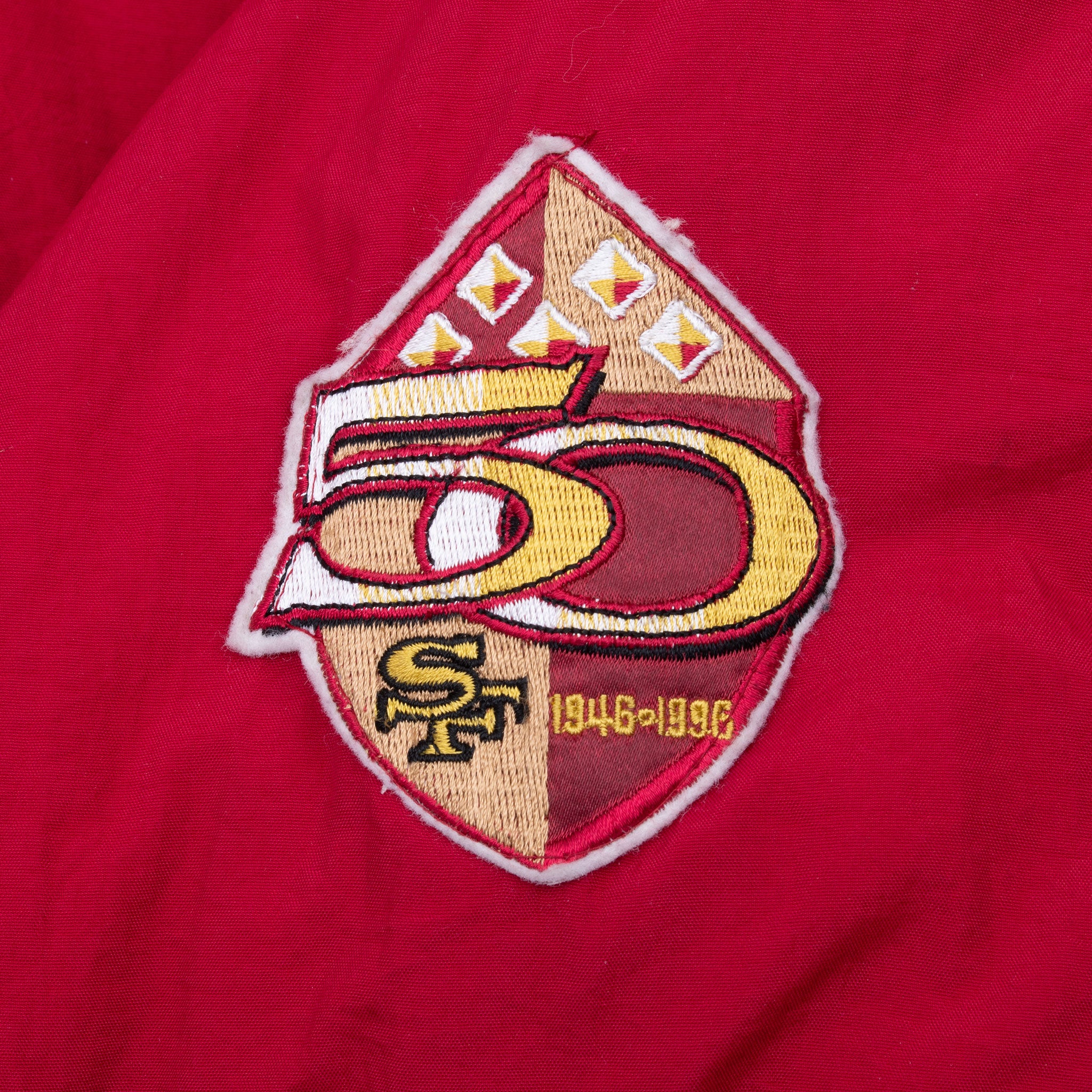 Vintage Nfl San Francisco 49Ers 1990S Reebok Windbreaker Jacket Size Large