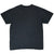 Back of plain black Nike short-sleeve T-shirt