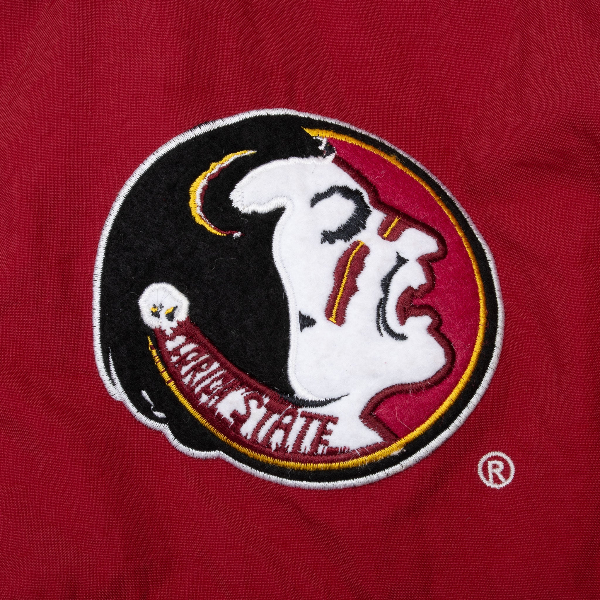 Vintage Ncaa Fsu Florida State Seminoles Windbreaker Jacket 1990S Size Large