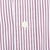 Vintage Ralph Lauren Classic Brown & White Striped Shirt 1990S Size 17 1/2 X 34