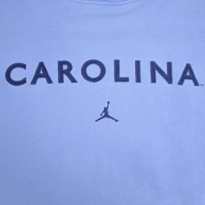 Vintage Ncaa Unc North Carolina Basketball Tarheels Jordan Hoodie Sweatshirt 2000S Y2K Size XL