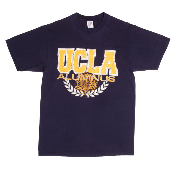 Vintage UCLA University of California Los Angeles Alumnus Tee Shirt 1990S Size Large Made In USA With Single Stitch Sleeves