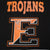 Vintage East High Trojans Tee Shirt 1990S Size 2Xl Made In Usa With Single Stitch Sleeves