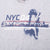 Vintage Nike Tennis In The City Nyc Long Sleeve Tee Shirt 2004 Size XL