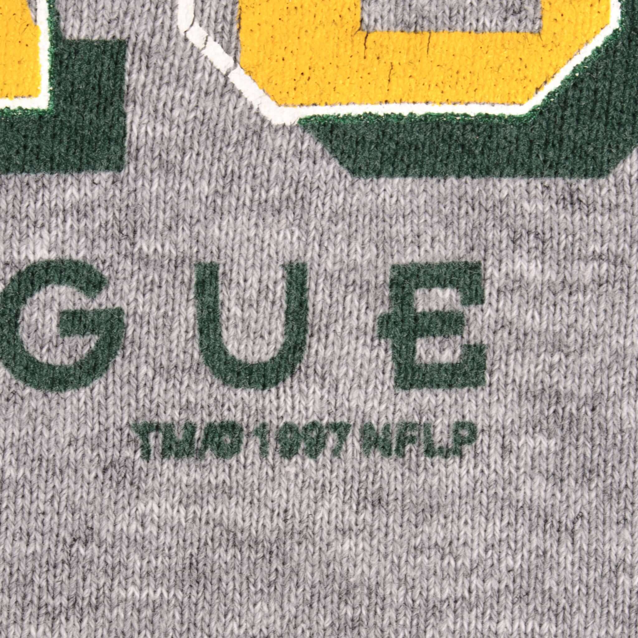 Vintage Nfl Green Bay Packers 1997 Grey Sweatshirt Size Large Made In USA