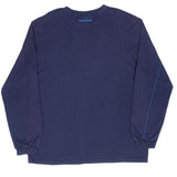 Vintage Nautica Blue Long Sleeve Tee Shirt 2000S Size XL