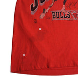 Vintage Michael Jordan Chicago Bulls MVP 1988 Tee Shirt Size Medium Made In USA With Single Stitch Sleeves