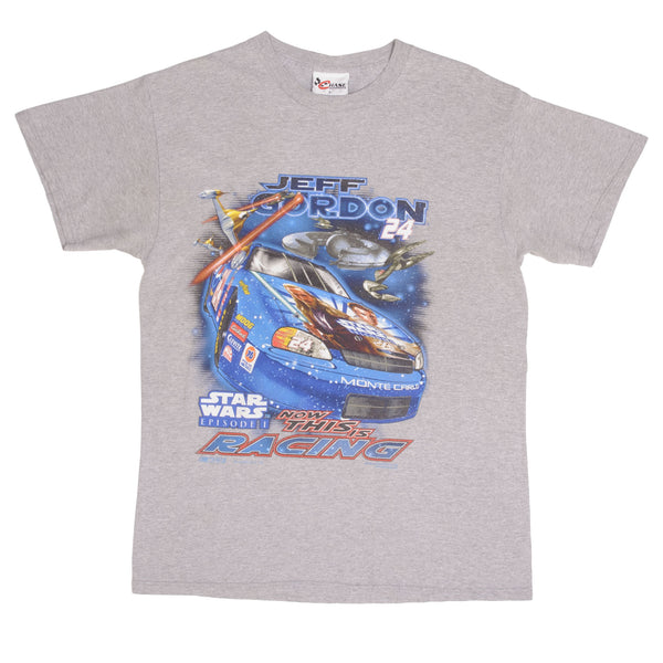  Vintage Nascar Jeff Gordon Star Wars Episode 1 1999 Tee Shirt Size Large