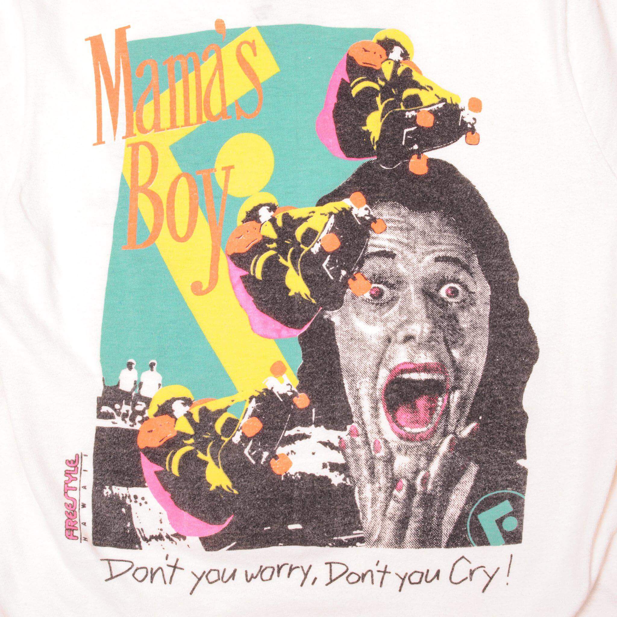 VINTAGE SKATE FREESTYLE HAWAII TEE SHIRT SIZE XS MADE IN USA