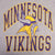 Vintage Nfl Minnesota Vikings Grey Russel Sweatshirt 1990S Size XL Made In USA