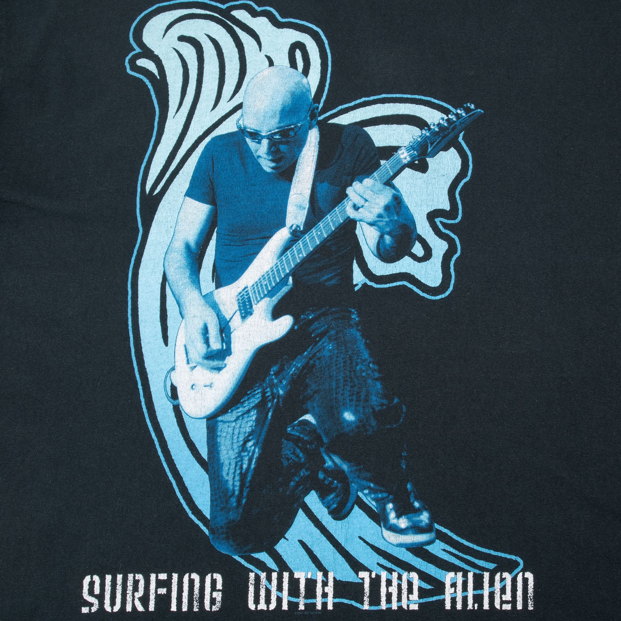 Vintage Joe Satriani Surfing With The Alien Tee Shirt 1990S Size Large