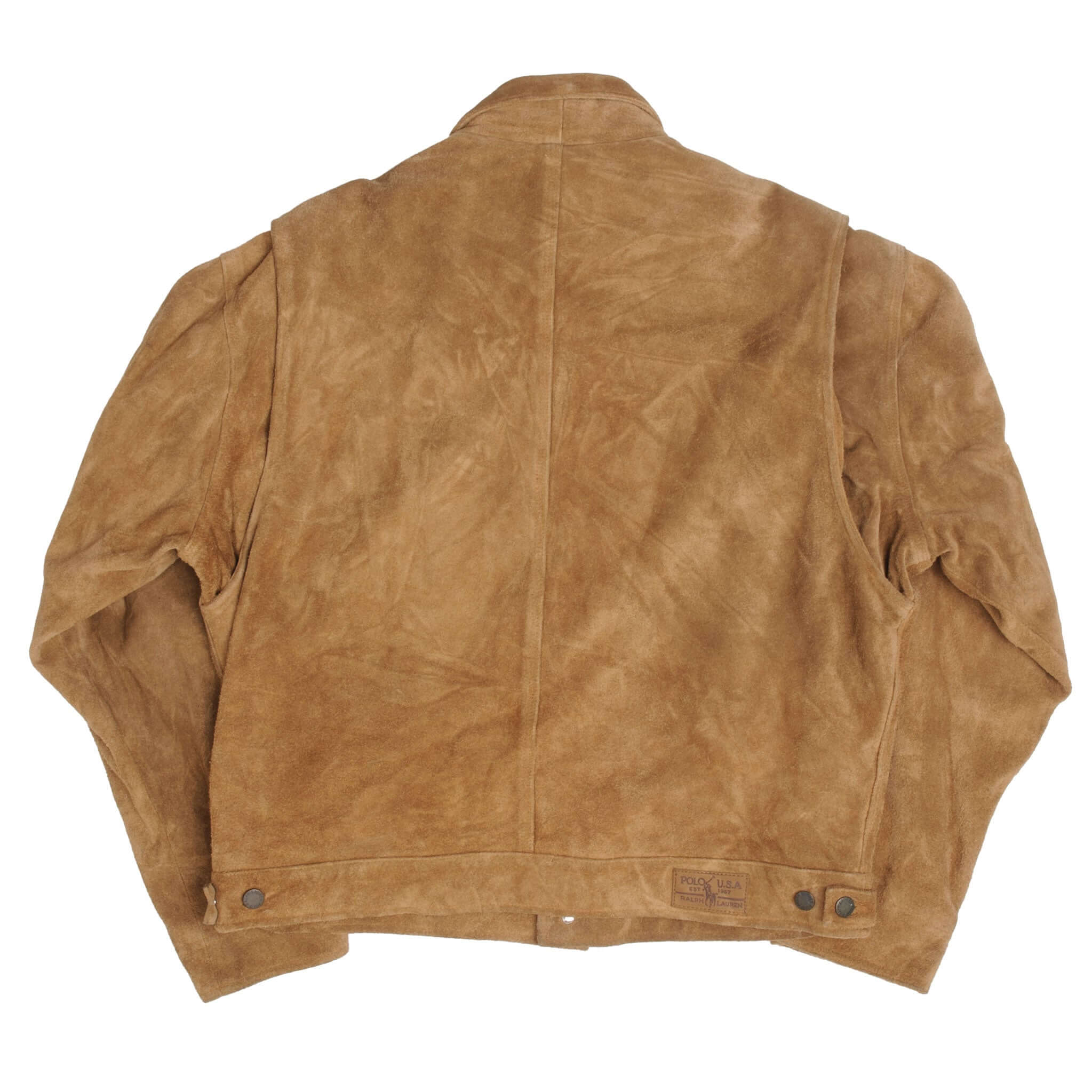 Vintage Polo Ralph Lauren Nubuck Jacket Size Large