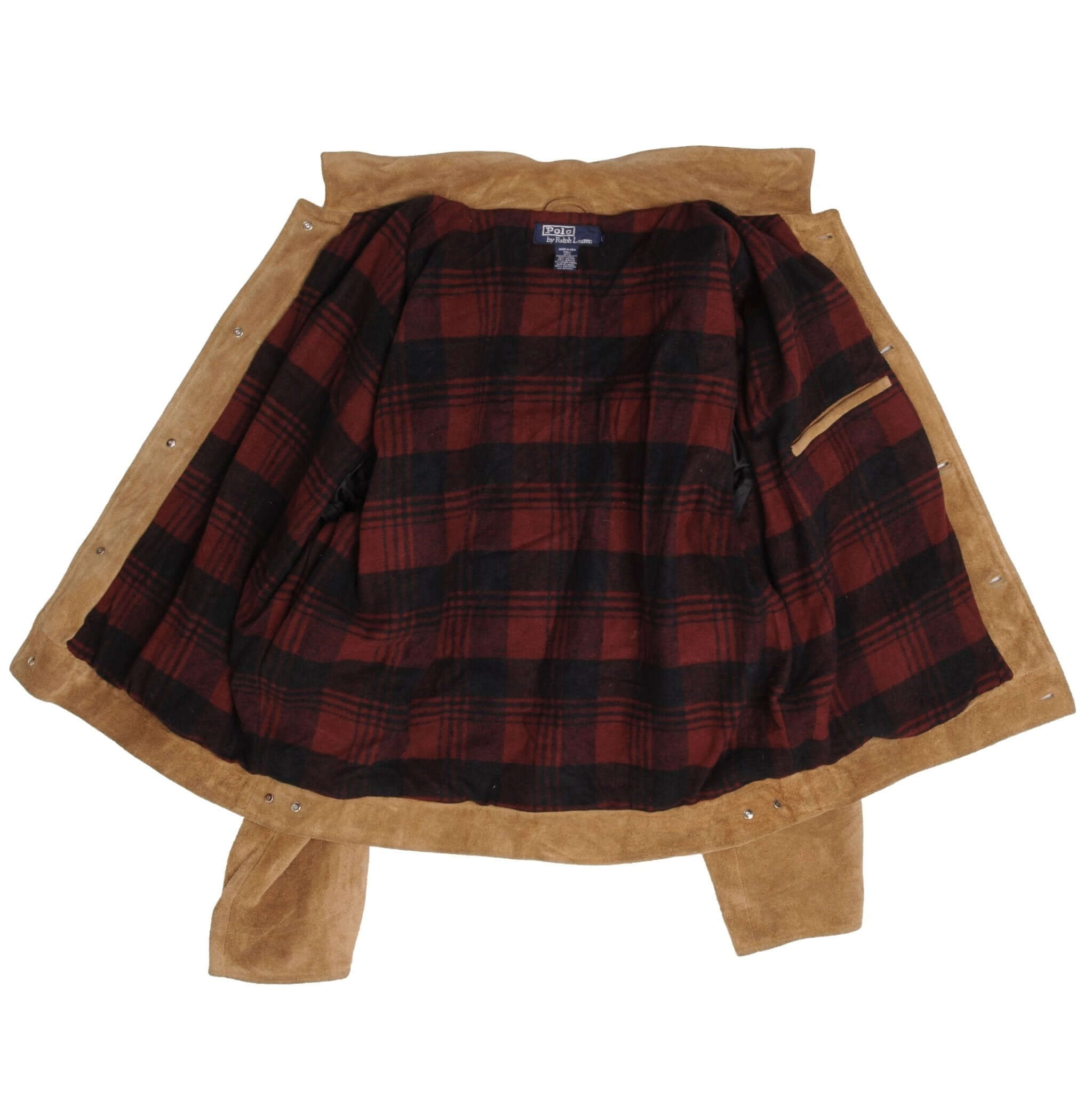 Vintage Polo Ralph Lauren Nubuck Jacket Size Large