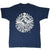 Full front view of navy Dallas Cowboys Back 2 Back Super Bowl Champions T-shirt