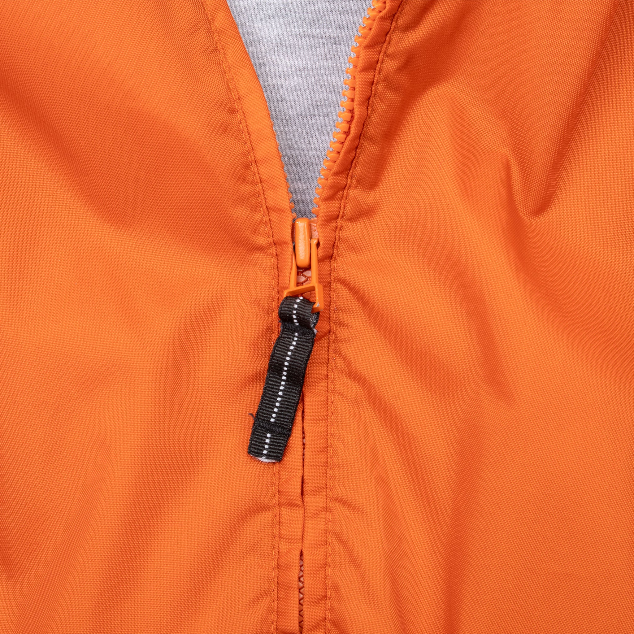 Vintage Nike Swoosh Orange Hooded Windbreaker Jacket 2000S Size XL