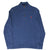 Full front view of blue Polo Ralph Lauren quarter-zip sweater