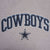 Vintage Nfl Dallas Cowboys Grey Sweatshirt 1990S Size XL Made In USA