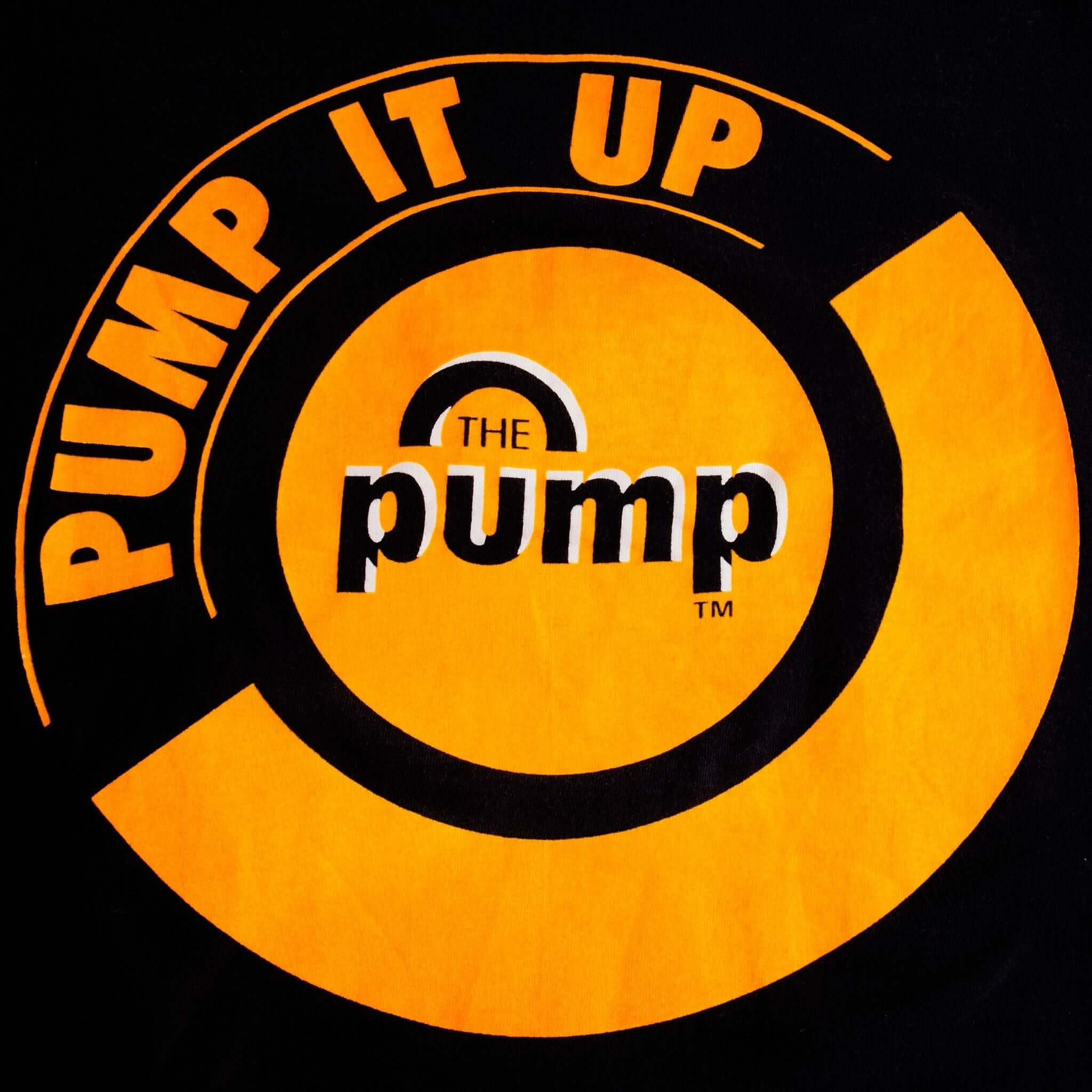 Vintage Reebok The Pump Pump It Up Tee Shirt Size Medium Made In USA With Single Stitch Seeves