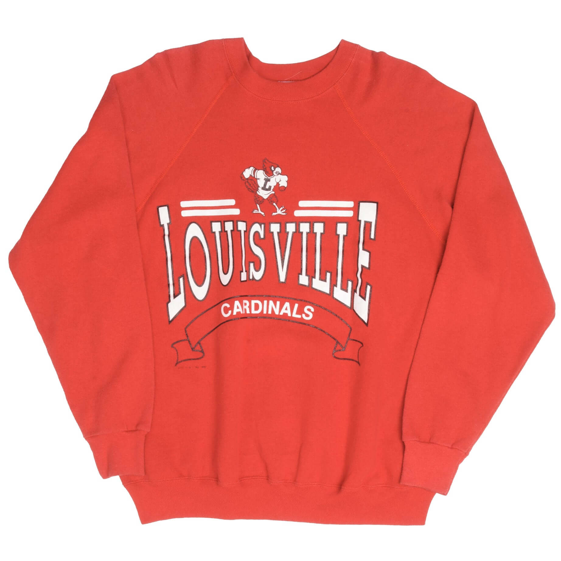 Vintage Nfl Louisville Cardinals Sweatshirt 1988S Size Large Made In USA