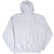 Back of grey Nike Carolina pullover hoodie with plain design