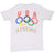 Vintage Adidas 1988 Olympic Games Seoul Korea Team Usa Tee Shirt Size Small Made In Usa