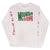 Vintage Moutain Dew Long Sleeve Tee Shirt 1980s Size Medium Made In USA With Single Stitch Sleeves