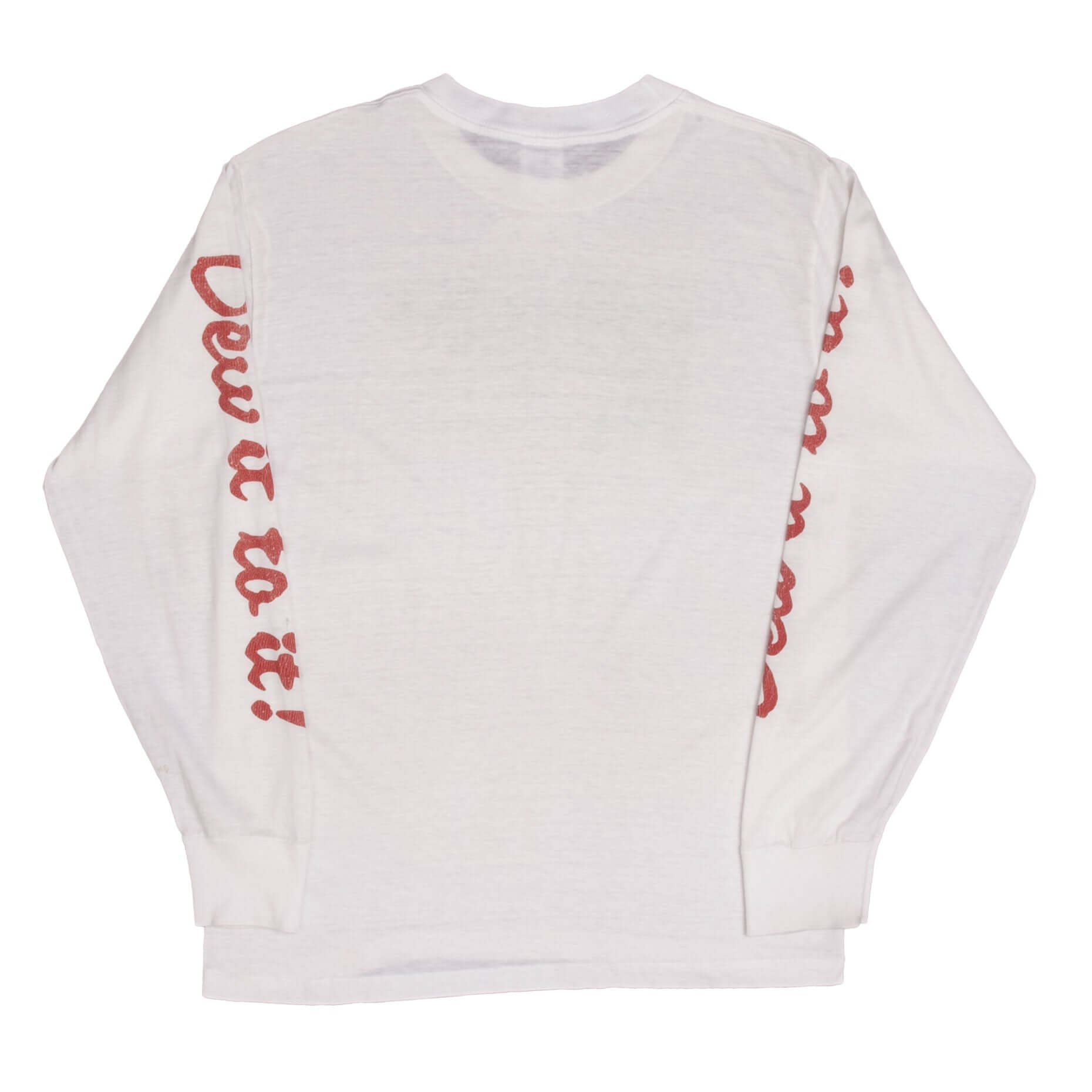 Vintage Moutain Dew Long Sleeve Tee Shirt 1980s Size Medium Made In USA With Single Stitch Sleeves