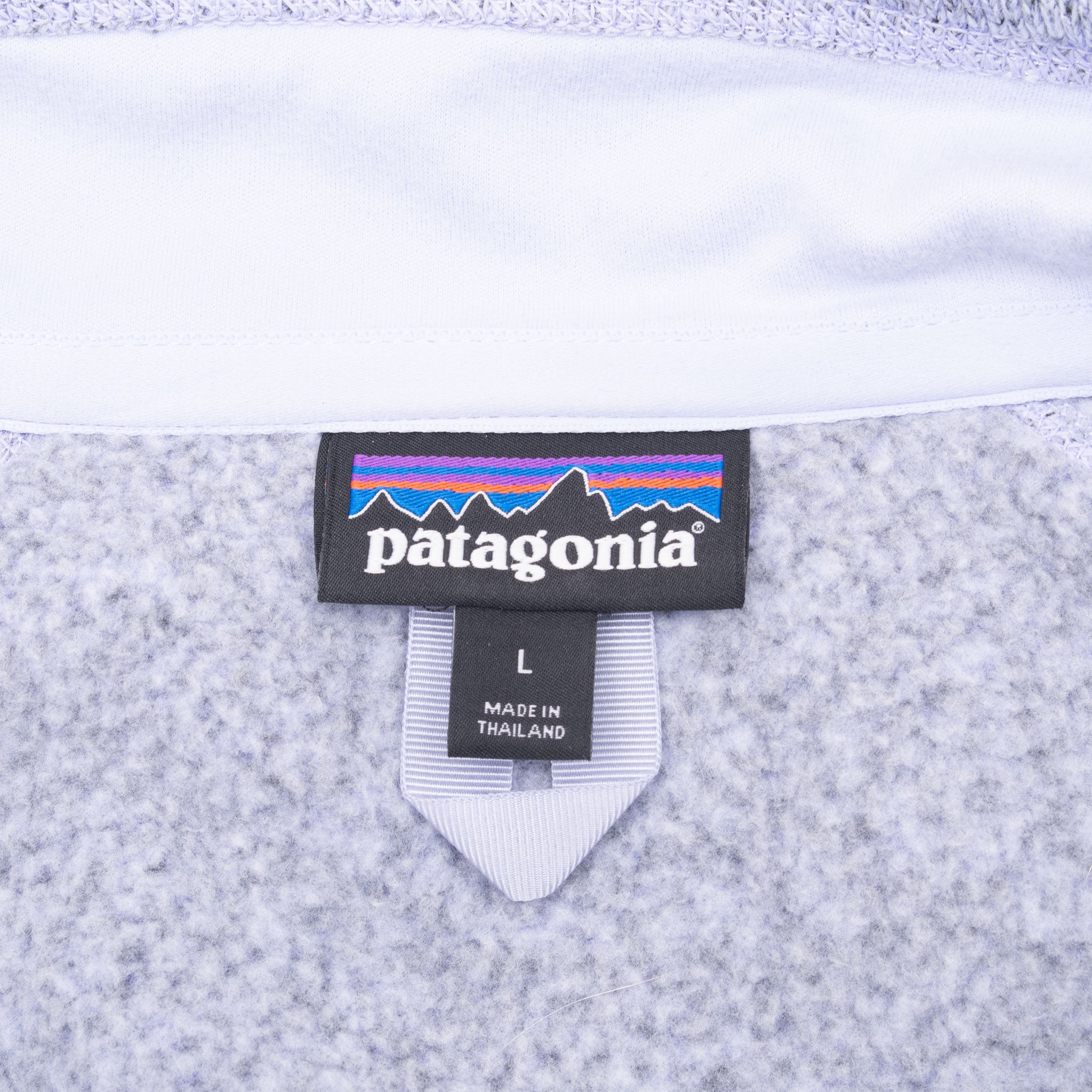 Vintage Patagonia Light Purple Better Sweater Fleece Jacket Size Large Women

STY25618