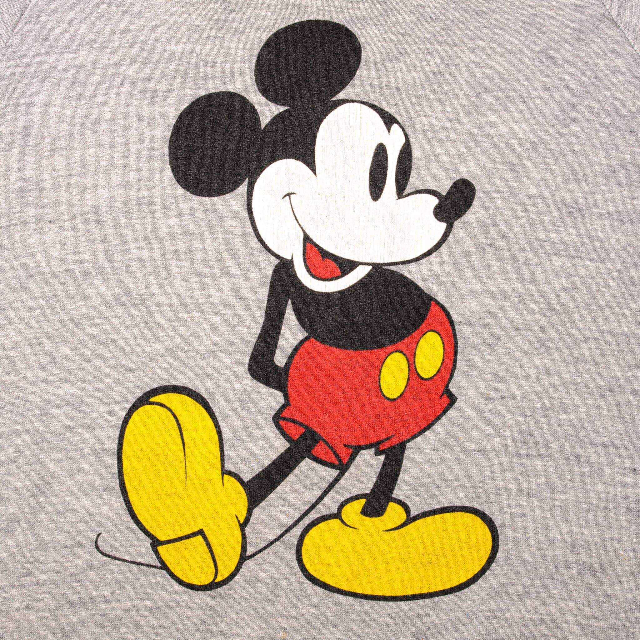 Vintage Disney Mickey Sweatshirt Size Large Made In USA.