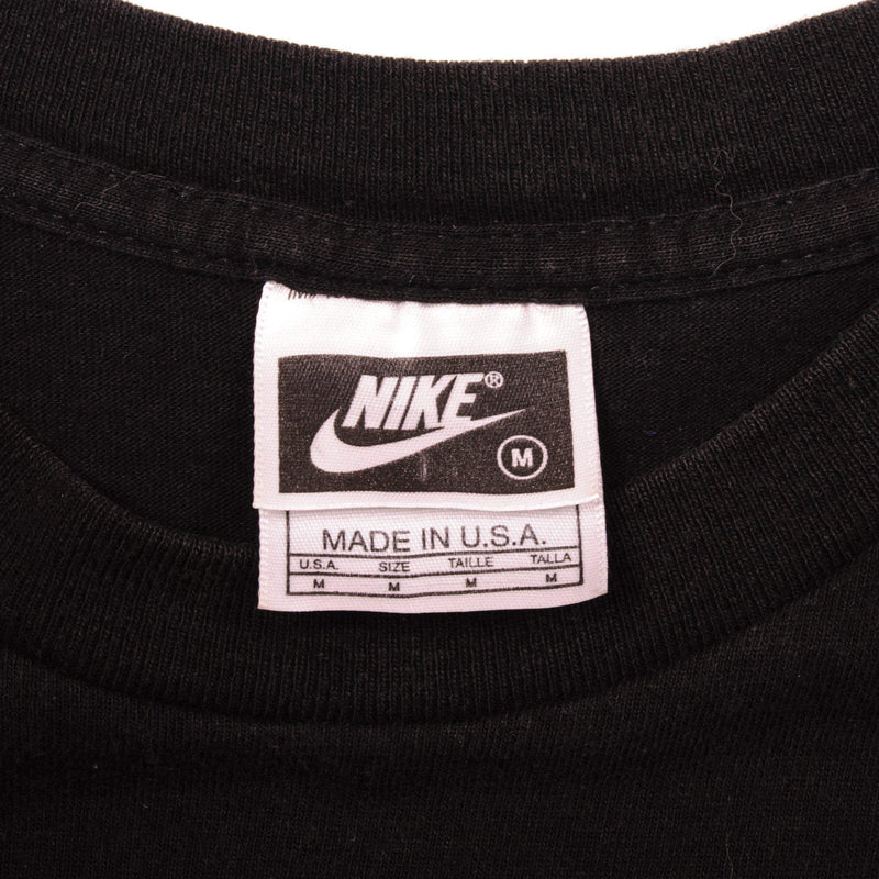 Vintage Nike Black Label Michael Jordan's The Restaurant Chicago Tee Shirt 1994 Size Medium Made In USA.