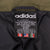Vintage Adidas Black Green Windbreaker Jacket 1990S Size Large